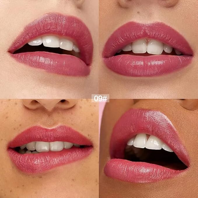 12 Colors Lip Gloss Set, High-Shine Waterproof Collection, Long Lasting Moisturizing Formula with Mirror Finish, Adult (9#, 1 Count (Pack of 1))