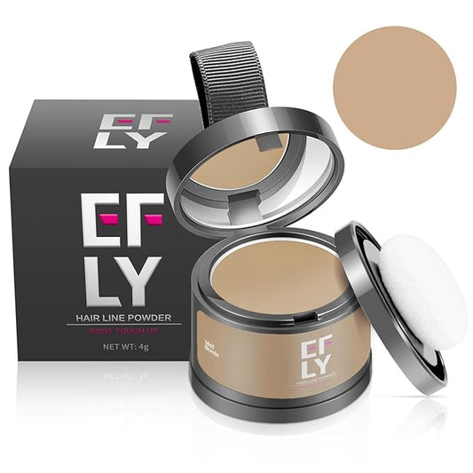 Root Touch Up Hair Color Powder For Concealing Hair Loss and Thinning, Gray Hair Shadow Powder Root Cover Up Hairline Powder For Women Men Eyebrows, Beard Line