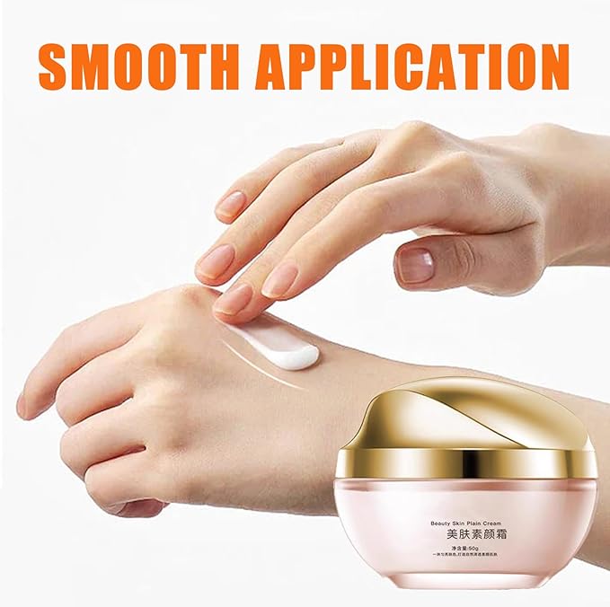 XIRUJNFD Moisturizing Brightening Concealer Smooth Tone Up Cream, Crema De Maquillaje Coreana, Corrector Iluminador Hidratante Crema TóNica Suave (1Pcs)