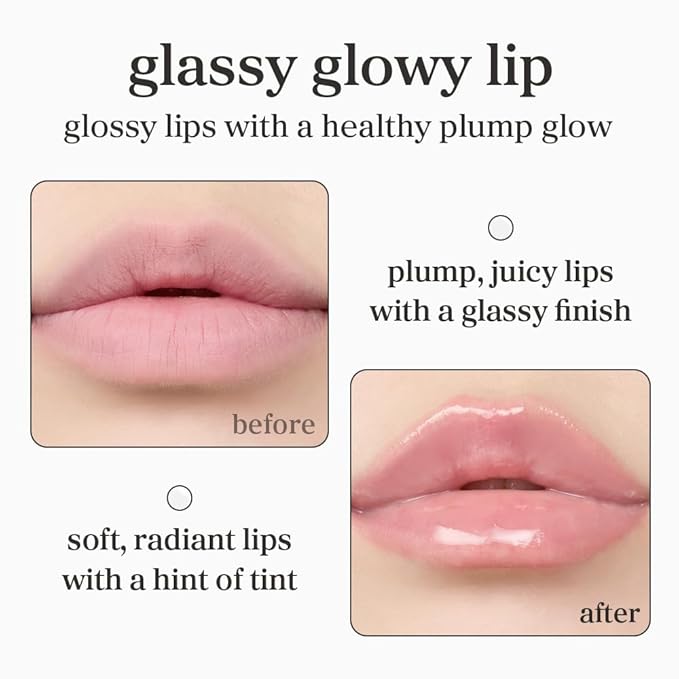 NOONI Korean Lip Oil Bundle - Applepeony & Appleclear