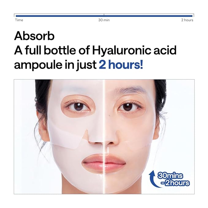 Mediheal Hyper Hyaluronate_Deep Hyaluonate MasK 4pcs | Deep Hydration Gel Mask for Quock Soothing Concentrated Moisturizing with Non-Irritating Ingredients | 30mins Quick Care
