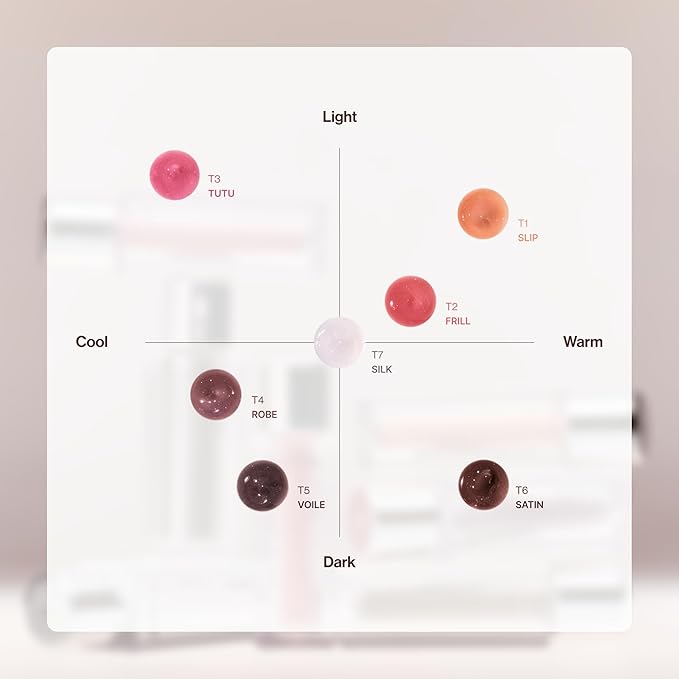 ENTROPY MAKEUP Tulle Lip Gloss, Lightweight 3D Pearl Shimmer, Ultra-Gloss High Shine, Non-Sticky Moisturizing Lip Gloss with Peptide Complex, Satin