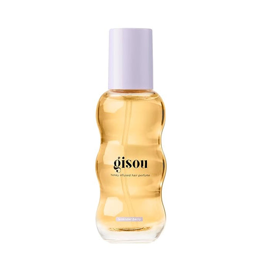 Gisou Honey Infused Hair Perfume Mini – Long-Lasting Hair Fragrance with Mirsalehi Honey & Argan Oil, Lavender Berry, 0.5 Fl Oz