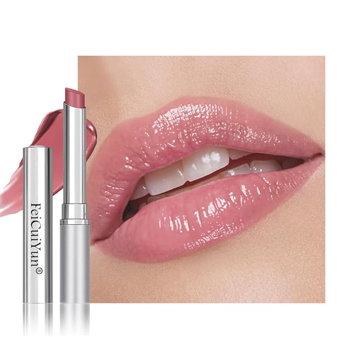Pink Honey Tinted Lip Stain Lip Balm Lip Gloss Lipstick, Sheer Hydrating Lip Stains Tint, Moisturizing Lip Color for All Skin Tones, Nourishing Lip Balm with a Hint of Natural Black Cherry