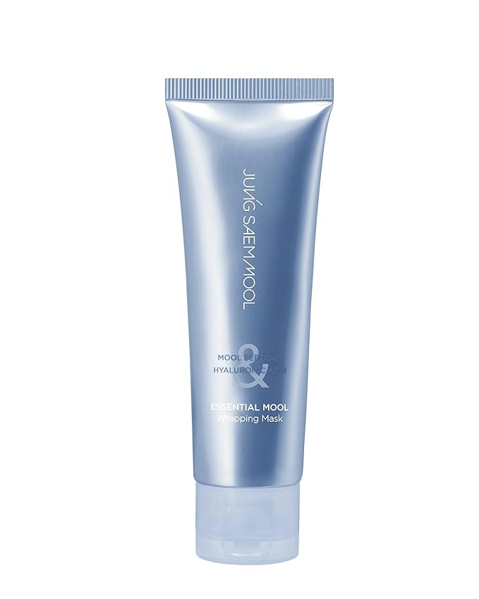 JUNG SAEM MOOL Essential Mool Wrapping Mask 2.7 Fl Oz, Peel-Off Hydrating Face Mask for Smooth Skin, Instant Hydration Boost and Radiant Glass Skin with Peptides and Hyaluronic Acid, Korean Skincare