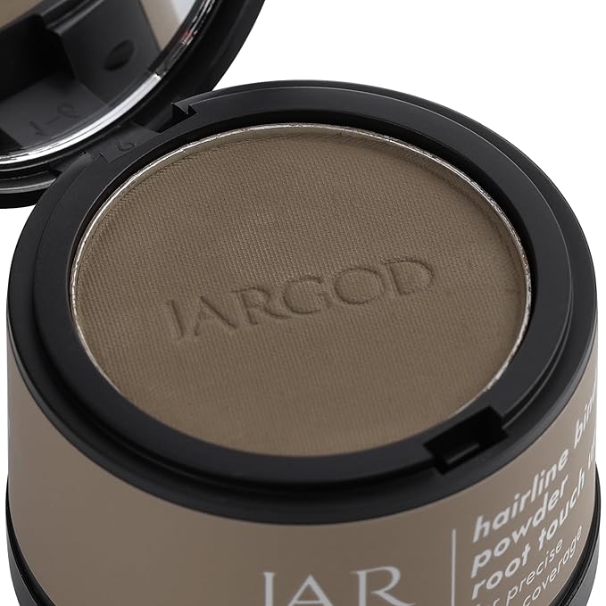 Root touch up powder Hairline Powder for root cover up temporary root concealing powder for Women & Men, for instant gray hair cover up (Light Brown, 0.14 Ounce (Pack of 2))