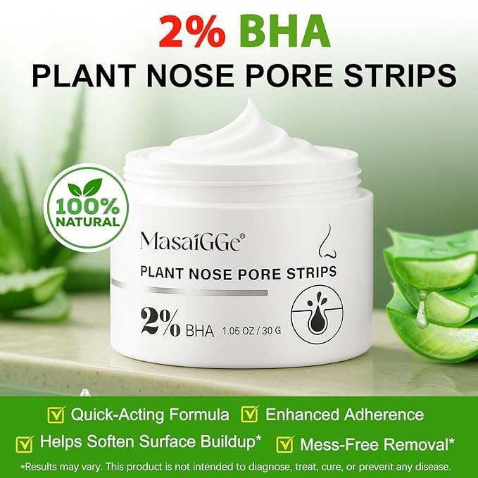 lofuanna Blackhead Remover, Nose Pore Strips Deep Cleansing Black Head Remover Strips Peel off Mask Nose Strips Skincare for All Skin