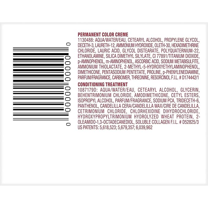 L’Oreal ParisExcellence Triple Protection Color Creme, Level 3 Permanent, Reddish Blonde/Warmer 8RB (Pack of 3)