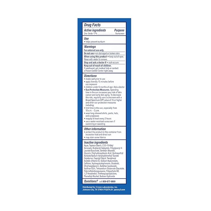 PanOxyl AM Oil Control Moisturizer, NEW Sheer Formula, Absorbs Excess Oil and Reduces Shine, with Mineral Sunscreen for Acne Prone and Oily Skin - SPF 30 - 1.7 oz