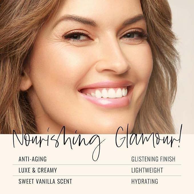 Runway Rogue LuxGloss Lip Gloss, High-Pigment Shimmery Soft Pastel-Pink Lip Gloss, ‘Catwalk’