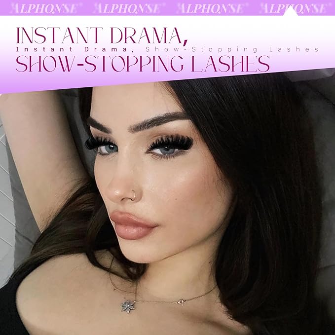 Lash Clusters Volume Eyelash Clusters 12-20mm Wispy Individual Lashes 200D Thick Lashes Clusters Mega Cluster Eyelash Extensions D-Curly Cluster Lashes 140pcs Lash Extension DIY at Home by ALPHONSE