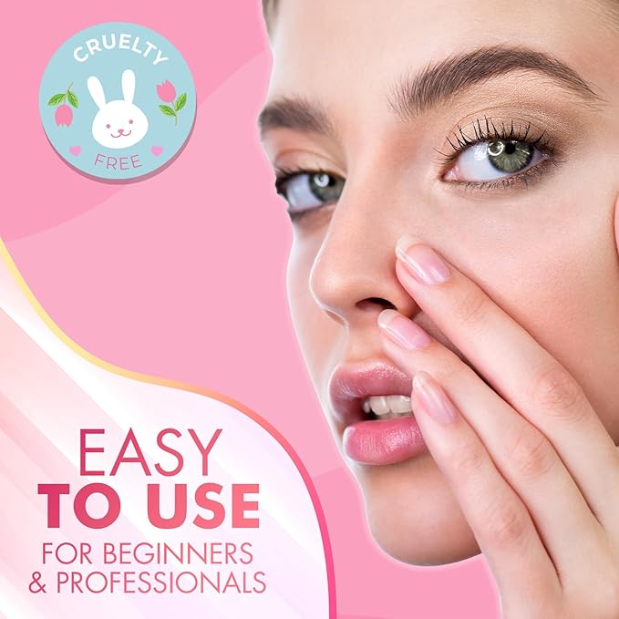 Lash Lift Kit & Eyebrow Lamination Kit, 2-in-1 Solution, At-Home Brow Lamination, Lasts 6-8 Weeks, 15 Applications, Beginner/Professional, Eyelash Lift, DIY Brow & Lash Perm - BLK6