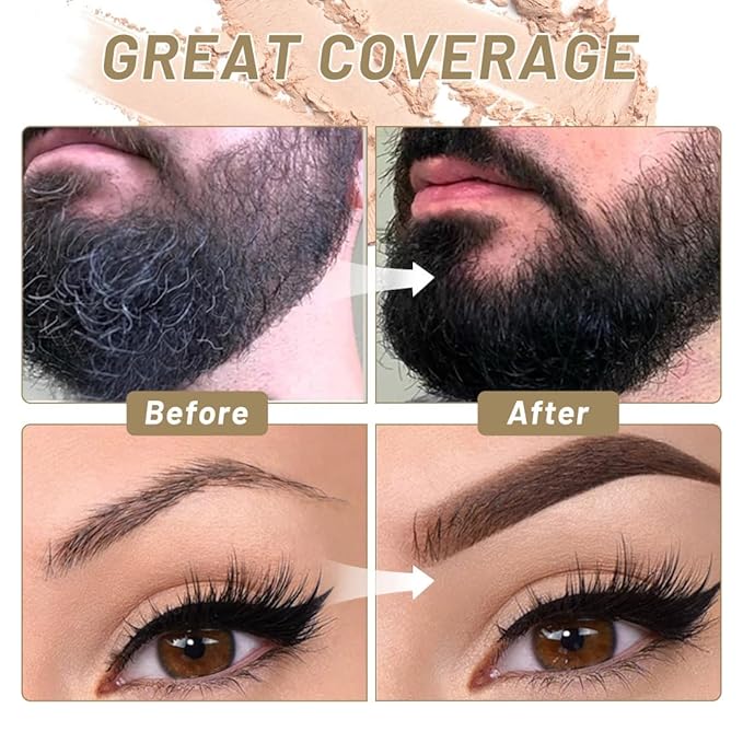 SOVONCARE Hairline Powder - Root Touch Up & Gray Hair Concealer for Men and Women, Instantly Covers Thinning Hair and Bald Spots, Natural-Looking Coverage Light Blonde 0.35 oz