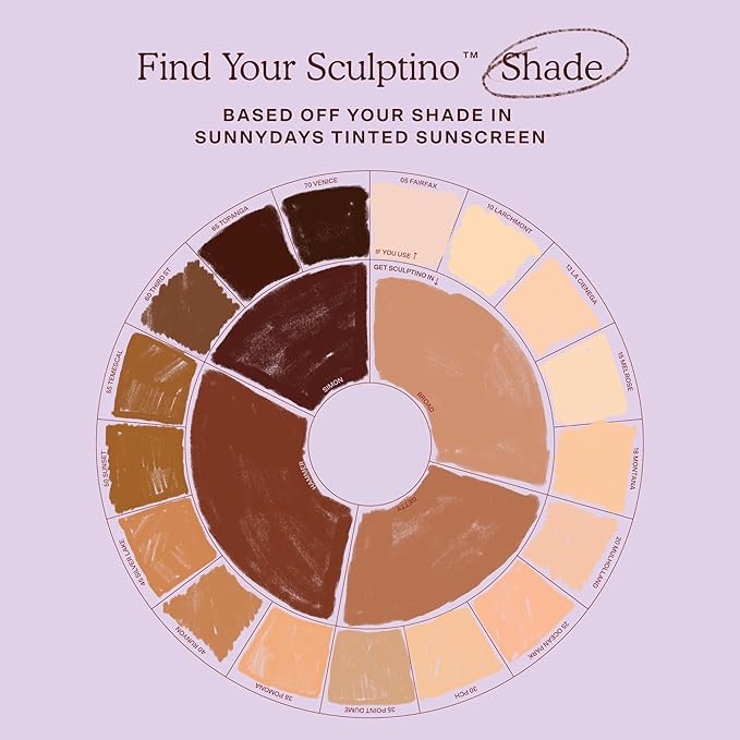 Tower 28 Sculptino Soft-Matte Cream Contour and Bronzer - Clean, Cruelty-Free Face Makeup – Sensitive Skin Safe - Shade: Hammer, Medium Tan with Neutral Undertones, 0.16 FL Oz / 4.5 mL