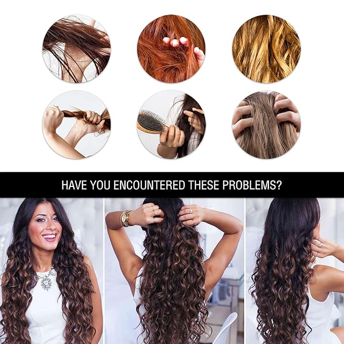 Fluffy Volumizing Hair Spray, Extra-Volume Magic Hair Spray, Long-lasting Instant Volumizing with Non-Greasy & Non-Sticky Formula, Suitable For All Hair Types, 3.57 Fl.Oz