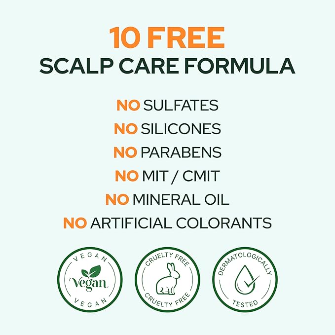 TS GD Shampoo for Flake Prone, Uncomfortable Scalp (28.2 Fl Oz, GD Big) For Youth & Teens | Gentle Scalp-Care Routine | Silicone, SLS, SLES Free | Korean Hair Care (Big Green)