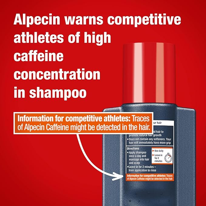 Alpecin C1 Caffeine Shampoo 20.28 fl oz I Hair Performance Enhancer I Promotes Natural Hair Growth and Thickness I Energizes Scalp 600mL 1 Pack
