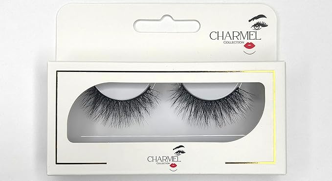 Charmel Collection false eyelashes #ZO57 cat eye 0.07mm lash set, wispy natural cool me
