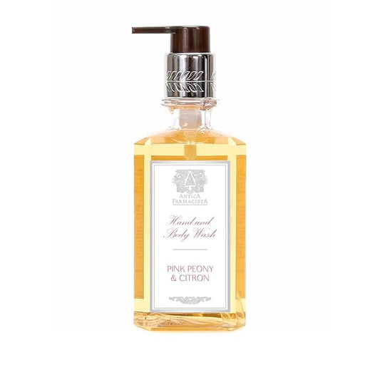 Antica Farmacista Hand & Body Wash - Luxury Nourishing Body Wash - Hydrating Hand Cleansing Wash - Bath & Body Gift - Peonia, Gardenia & Rosa, 10 fl oz