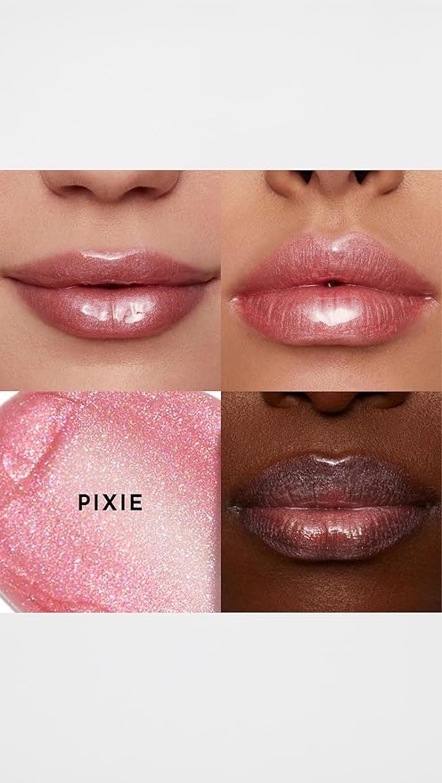 Lawless Women's Double the Plump - Plumper Duo, Velvet/Pixie, Pink, 0.11 Ounce
