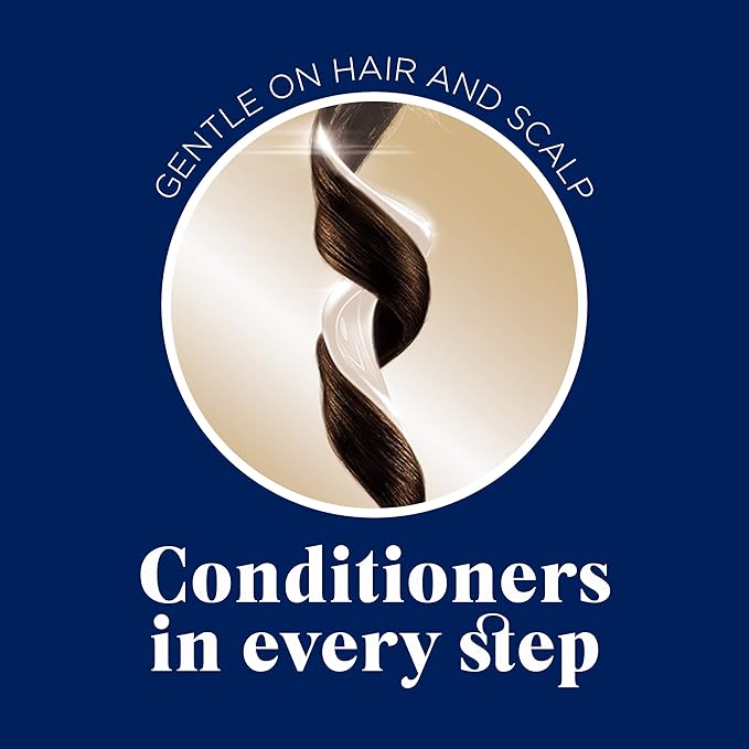 Clairol Nice 'n Easy Permanent Hair Color, 5C Medium Cool Brown, Pack of 3 Allergy Gentle Single-Step Hair Dye, Conditioners, Natural-Looking Color, Salon Highlights, Grey Coverage
