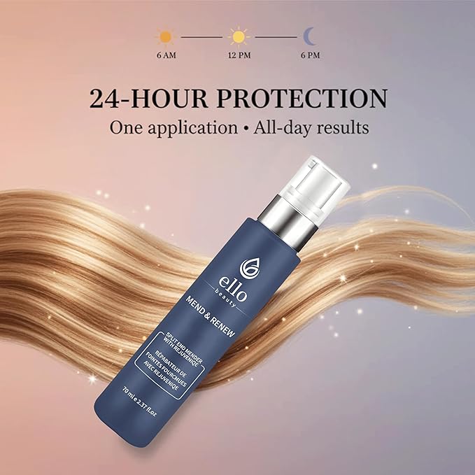Ello Beauty Mend & Renew Split End Serum End split ends and dryness Deeply repair for silky smooth hair