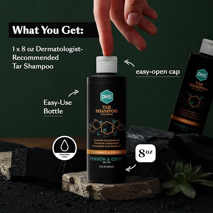 Person & Covey DHS Tar Shampoo 8 Ounce.
