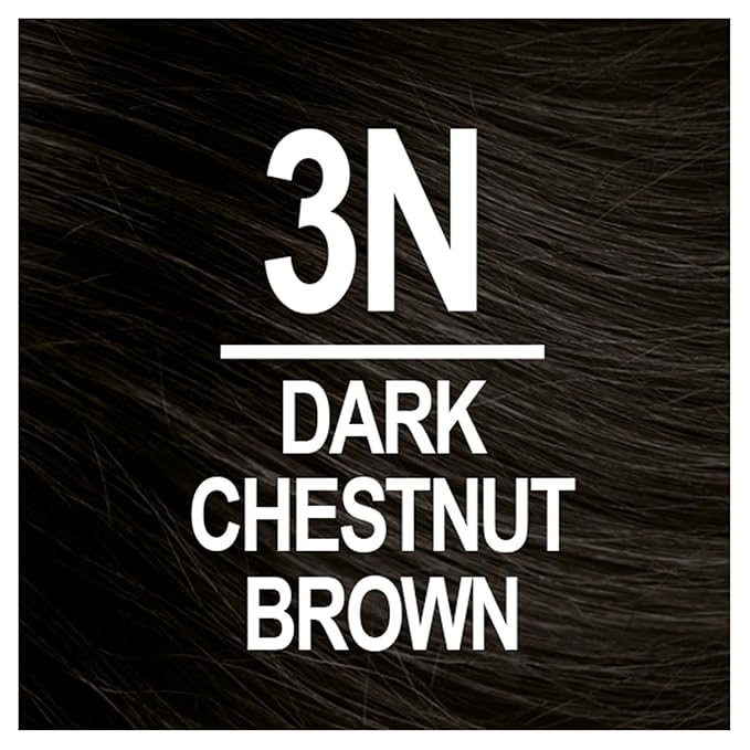 Naturtint Mens Permanent Hair Color for Hair Beard and Mustache (3N Dark Chestnut Brown)