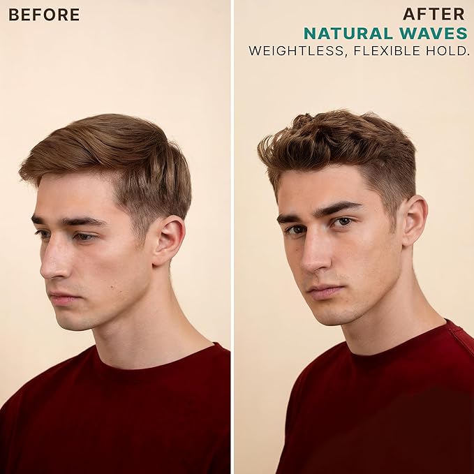 Beauty by Earth Sea Salt Spray for Textured Beach Waves & Volume - USA Made with Organic Ingredients, Texturing and Volumizing Spray for Fine Hair for Men & Women (Pack of 2)