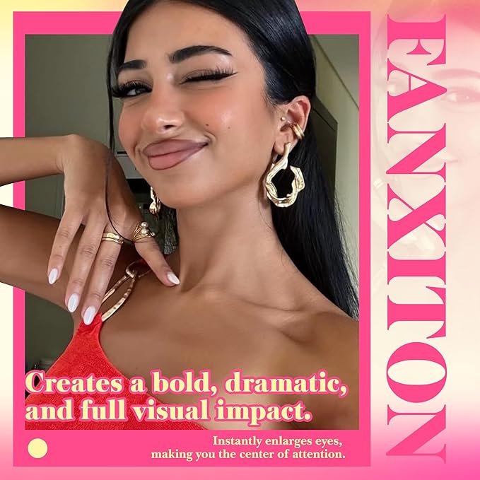Volume Lash Clusters with Spiky Long Lash Clusters 300D Eyelash Clusters 20-24MM Thick Wispy D Curl Cluster Eyelash Extensions 3D Fluffy Cluster Eyelash Extensions by FANXITON