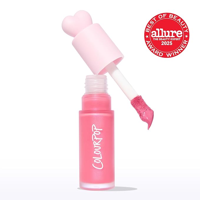 ColourPop Weightless Liquid Blush - Hydrating, Liquid Blush for Cheeks - Glowy, Pearl Finish with Hyaluronic Acid for a Healthy Glow - Designed with a Doe Foot Applicator - Princess Ave (0.3 Fl Oz)