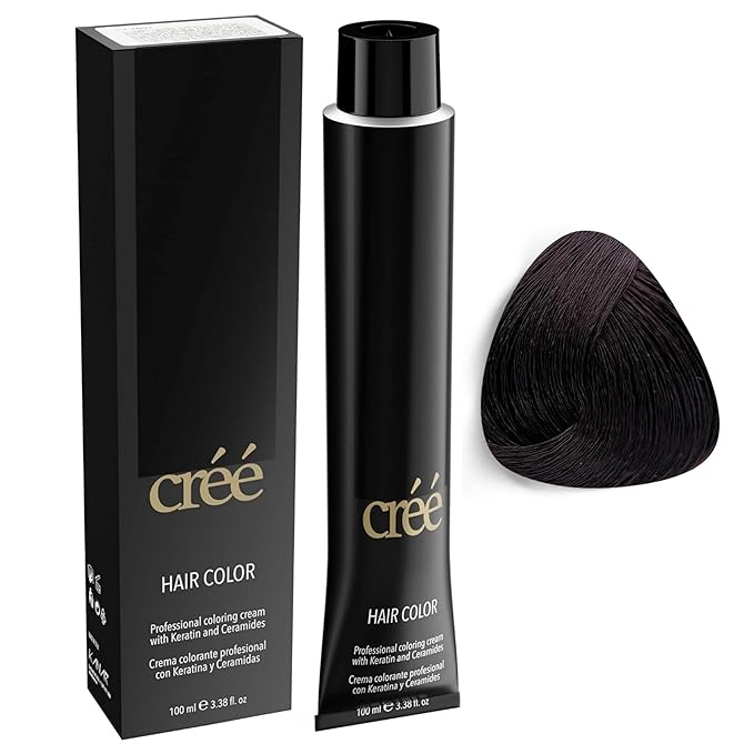 Cree Professional 3.99 - Dark Chocolate Permanent Hair Color - Long Lasting, Rich Vibrant - Gray Coverage 100ml - 3.4 fl.oz.