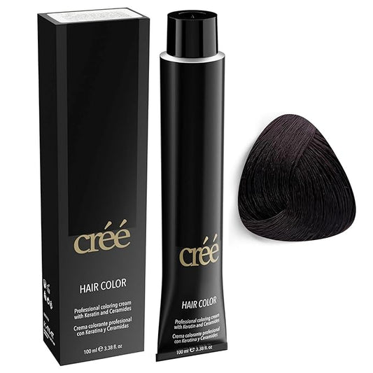 Cree Professional 3.99 - Dark Chocolate Permanent Hair Color - Long Lasting, Rich Vibrant - Gray Coverage 100ml - 3.4 fl.oz.