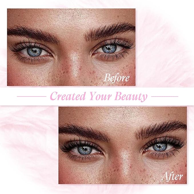 Cluster Lashes 12-18mm Mix Individual Lashes Long DIY Lash Extension D Curl Lash Clusters Soft Individual Lash Extensions Eyelash Clusters Wispy Cluster Eyelash Extensions (30D-0.07D, 12-18mm)