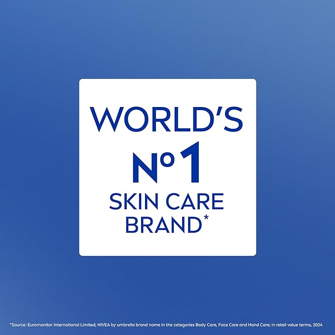 NIVEA Intense Healing Body Lotion for Very Dry, Itchy Skin with Glycerin, Provitamin B5 and Niacinamide, 72-Hour Body Moisturizer, Holiday Gifts for Self Care, 16.9 Fl Oz Pump Bottle