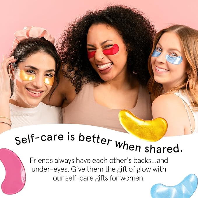 grace & stella Under Eye Patches (12 pairs) Eye Masks for Puffy Eyes and Dark Circles - Stocking Stuffers for Teen Girls, Christmas Gifts for Women, White Elephant Gifts, Birthdays, Bridal - Self Care