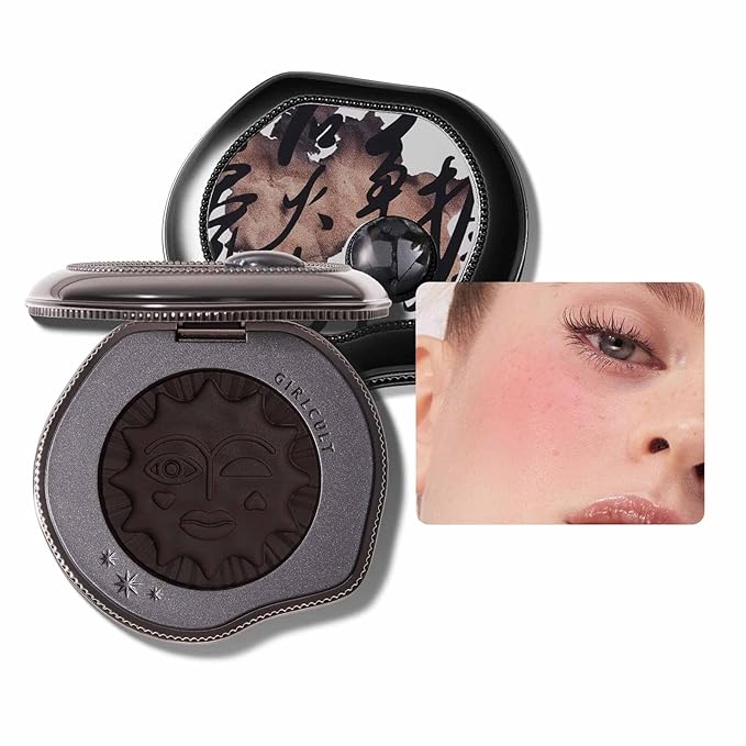GIRLCULT Cream-to-Powder Blush – Soft Matte Cream Blush for Natural Flush, Skin-Like Texture, Buildable Nude Glow for Cheeks (#18)