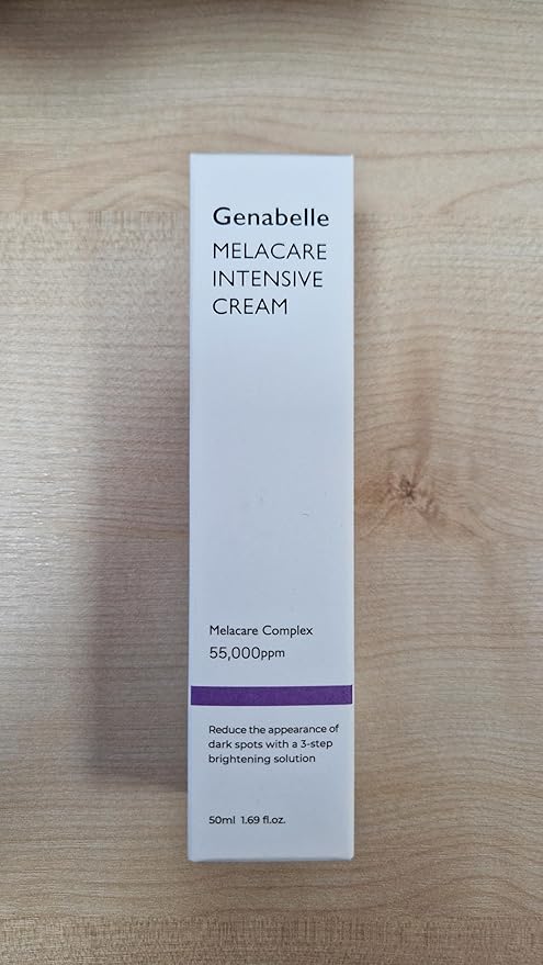 Genabelle Melacare Intensive Cream – Targeted Care for Uneven Skin Tone, Hydrating & Nourishing Daily Moisturizer with Niacinamide and Tranexamic Acid 1.69 fl oz