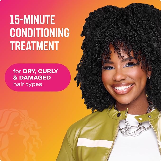 Mielle Organics Babassu & Mint Deep Conditioner with Protein, Moisturizing & Conditioning Deep Treatment, Hydrating Repair for Dry, Damaged, & Frizzy Hair (8 Oz)