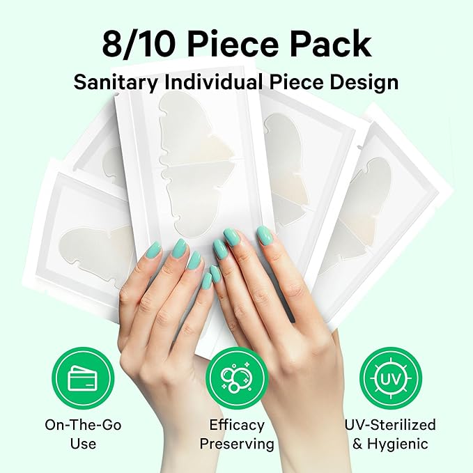 Sosky Patches for Nose, Hydrocolloid Pimple & Pore Nose Patches, Absorbs Oil Overnight Nose Pore Strips, Targets Pimples, Zits and Pores, FSA Eligible Acne Patches, Clear Skin 14 Count
