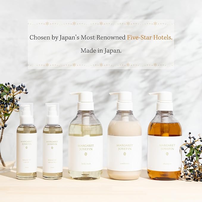 MARGARET JOSEFIN Body Wash – Paraben Free, Gentle Cleanser for Sensitive Skin, Green Tea Scent | 16.9 fl oz (500mL), Made in Japan