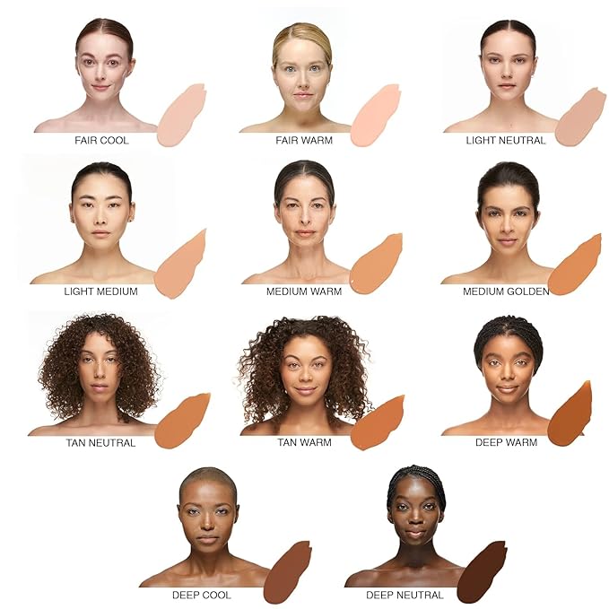 YENSA Skin On Skin BB + CC Full Coverage Concealer - Color Correcting Serum Concealer - Creaseless & Brightening Formula with Hyaluronic Acid & Superfood Complex - Light Neutral (0.34 Fl oz)