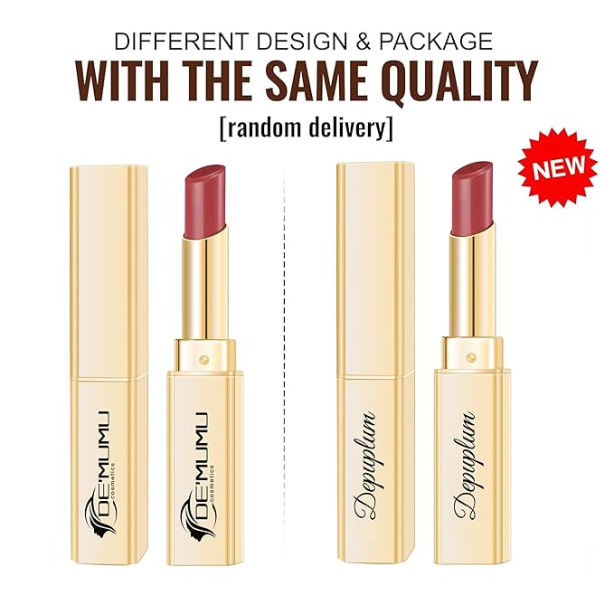 Dark Red Lipstick for Women Moisture Glossy Lipstick Shine Lip Gloss Sheer-Medium Coverage Long Lasting Lipsticks Tinted Lip Balm, DM68 Oxblood Red