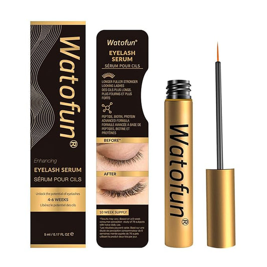 Eyelash Growth Serum - Hypoallergenic Lash Enhancing Treatment for Longer, Thicker Lashes - Advanced Formula for Sensitive Eyes - Visible Results in 4-6 Weeks - 5ml