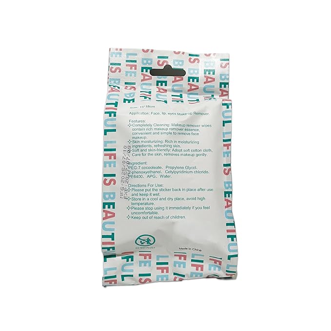 Love of Dream Makeup Remover Wipes, 20 Count – Unscented, Hypoallergenic Facial Cleansing Towelettes, Alcohol-Free, Removes Waterproof Makeup, Gentle for Sensitive Skin, Travel Size