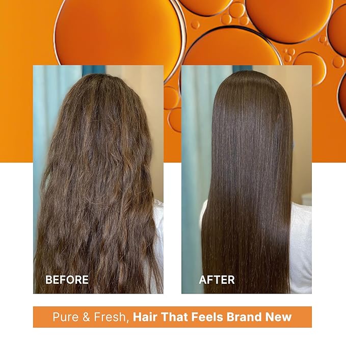 Karseell Deep Clean Clarifying Shampoo for All Hair Types Removes Buildup, Strengthens Hair Cuticle 500ml