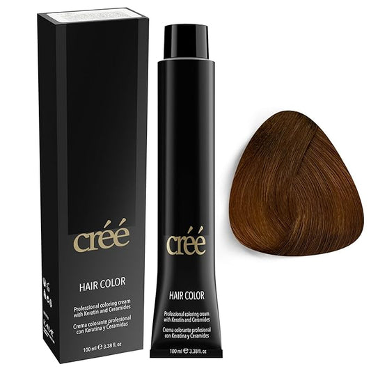 Cree Professional7.3 - Golden Blond Permanent Hair Color - Long Lasting, Rich Vibrant - Gray Coverage 100ml - 3.4 fl.oz.