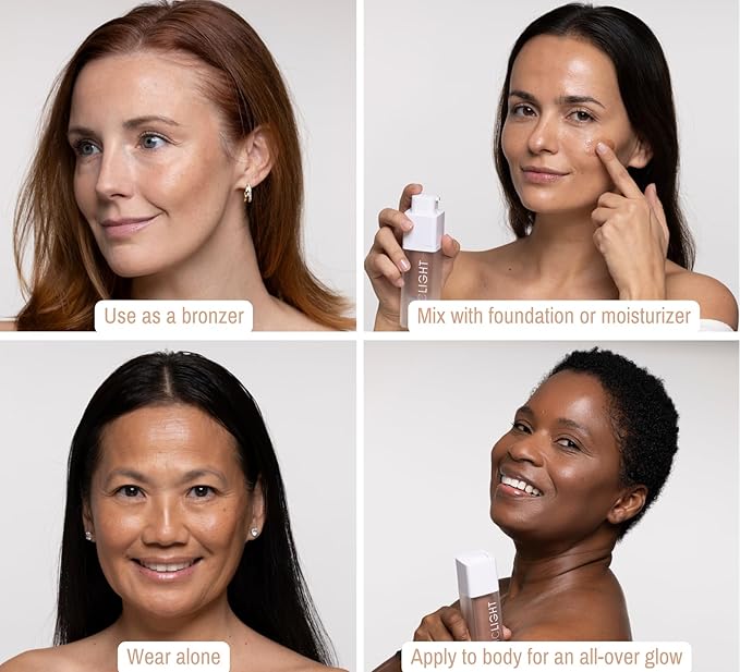 Epiclight Luminizing Glow Gel - All-in-one Beauty Balm - Luminizer for Glowing Skin - Paraben & Sulfate-free, Non-Toxic Makeup - For all Skin Tones