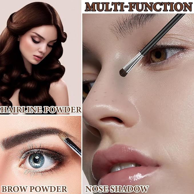Hairline Powder Root Touch Up Hair Color, Instant Hairline Powder for Thinning Areas and Gray Hair Coverage, Natural and Non-greasy Root Cover up for Women and Men (Dark Auburn, 04)