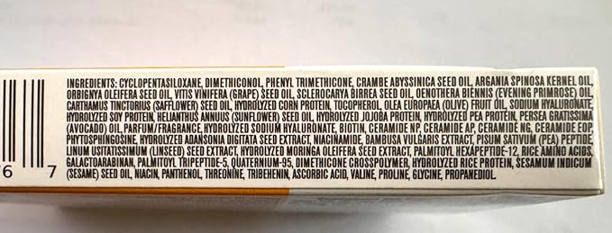 Strength Repair Hair Oil Capsules – Leave-In Serum for Weak | Broken Hair Repair Serum w/ Argan, Peptides & Ceramides | Mineral Oil, Sulfate and Paraben Free, Vegan | Split-End Sealer & Shine | 15Ct